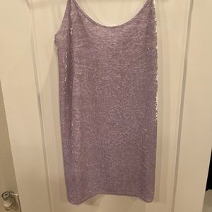 purple velvet mini dress